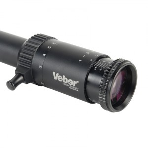 Прицел оптический Veber Wolf 1-6х24 GB FD07 Загонник, арт. 28043 [VEBER]